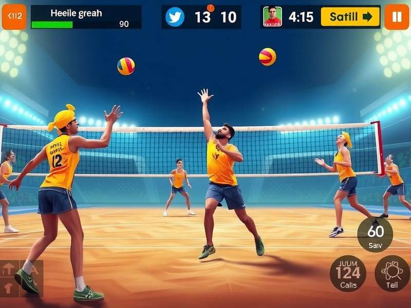Punjabi Volley Champion Gameplay